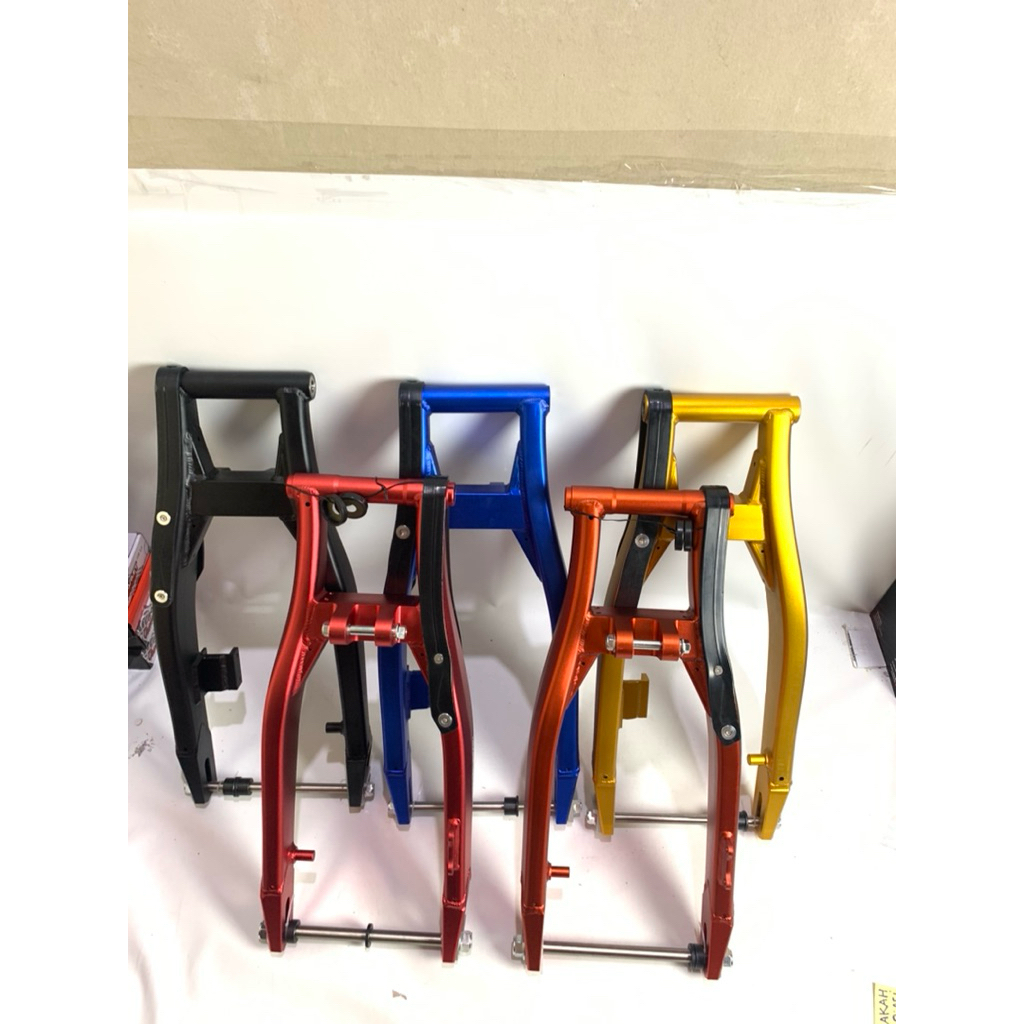 0Swing arm crf 150 scarlet racing mxseries / sasis crf 150 / lengan ayun crf 150 / garpu belakang cr