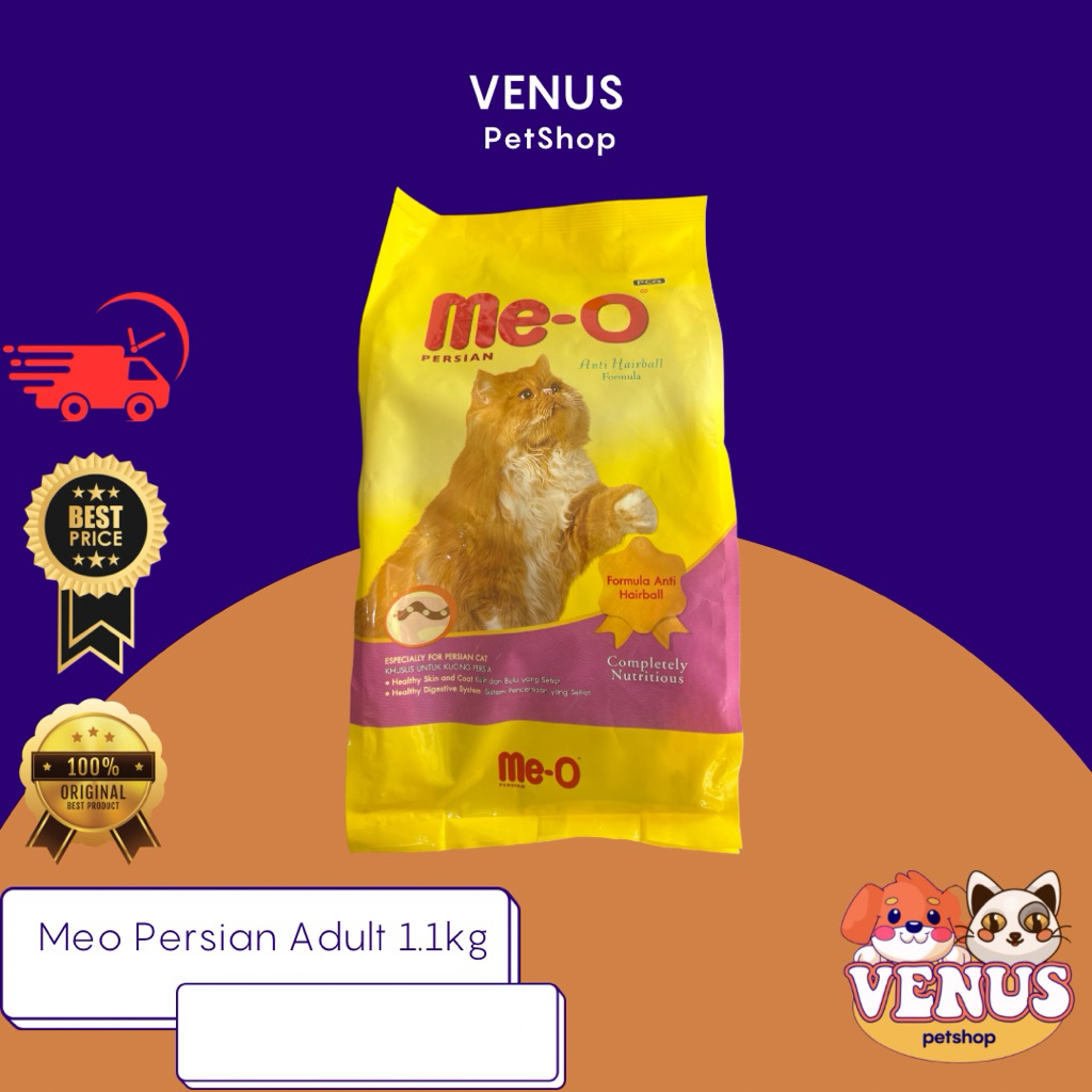 MEO PERSIAN DRYFOOD Me-o makanan kucing kering makanan kucing persia