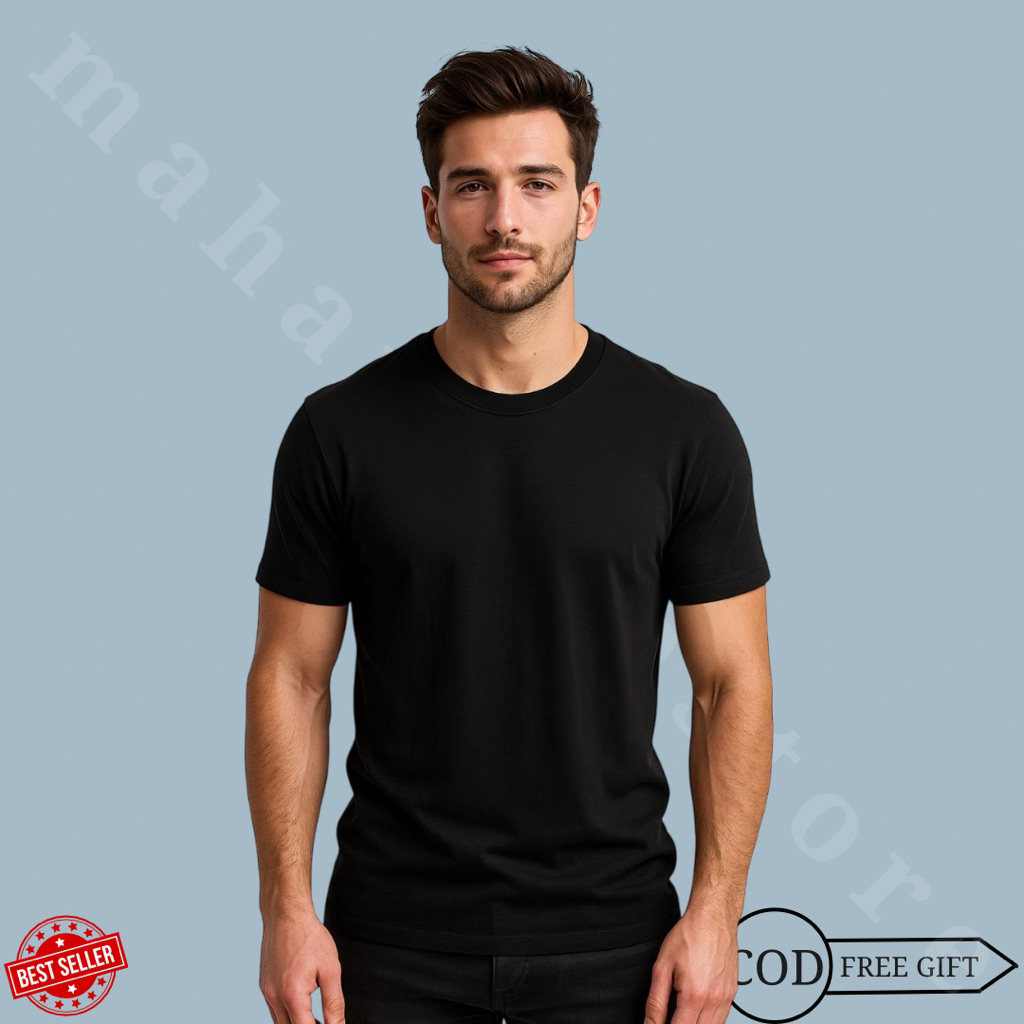 Baju kaos polos oblong pria dan wanita distro medan