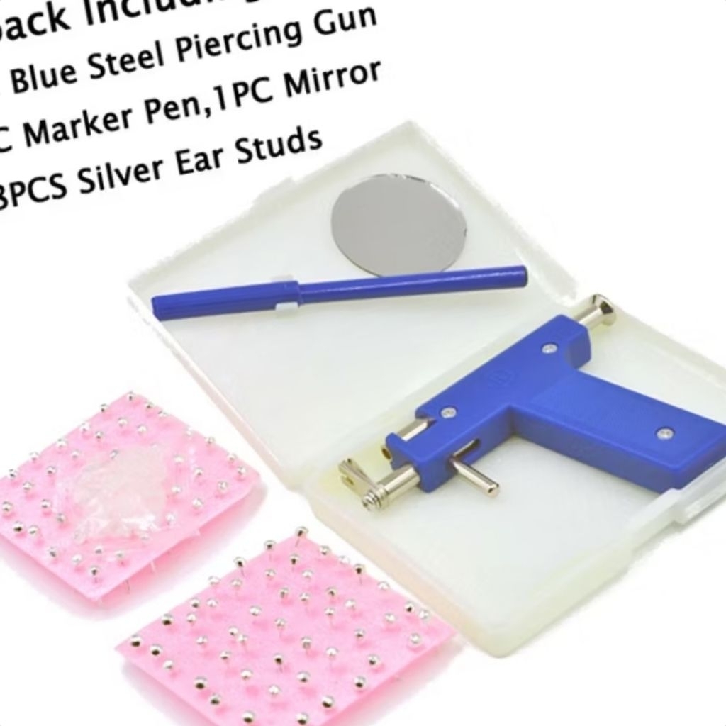 alat tindik yang bagus. alat serba guna tindik lidah tindik kuping bibir beli 1 bonus anting tindik 