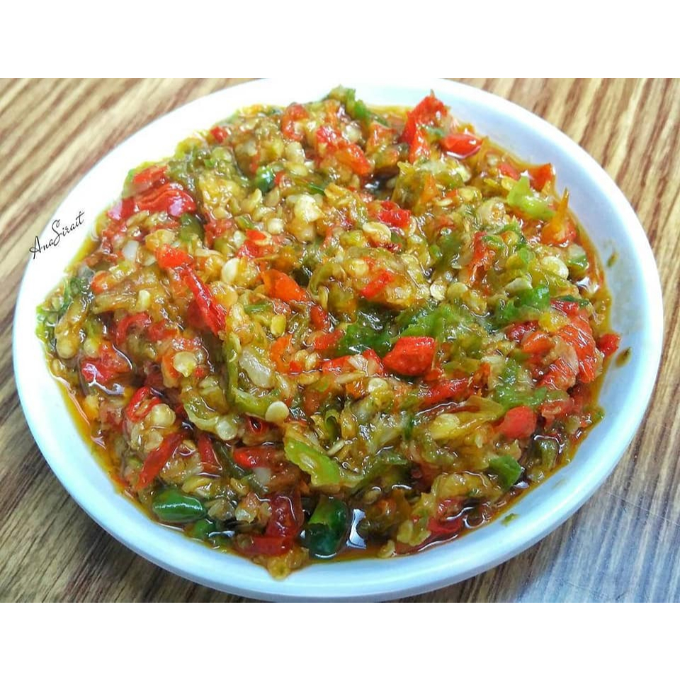 

sambal penyet pedas gurih homemade