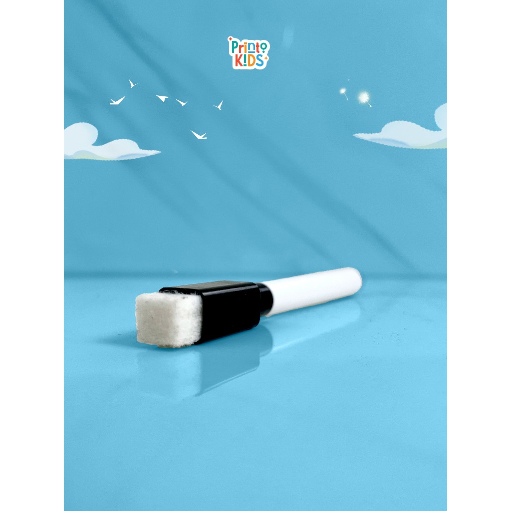 

SPIDOL WIPE CLEAN Merupakan Spidol White Board Dan Penghapus di Ujung Tutupnya