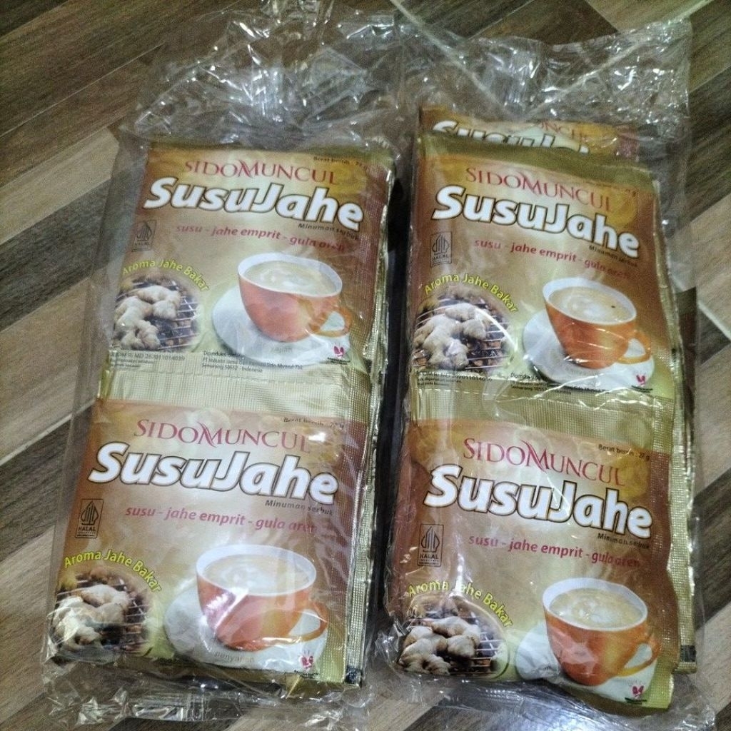 

Sido muncul sachet Susu Jahe 27 Gram isi 11 sachet