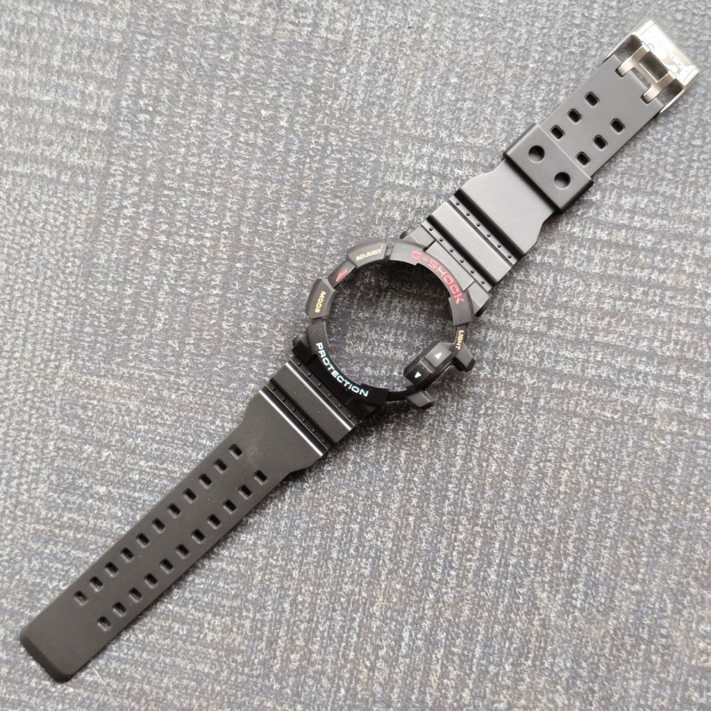 GA 400 STRAP BEZEL BNB GSHOCK G SHOCK GA400 GBA 400 SOLID BLACK HITAM