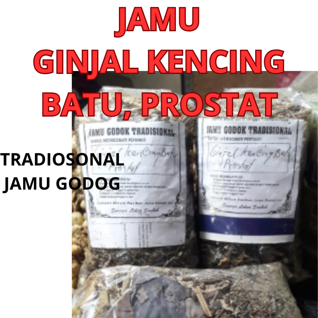 

Jamu untuk Godog batu ginjal/kencing batu/prostat