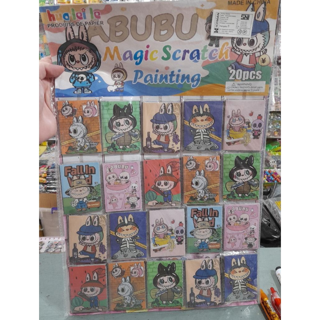 

Mewarnai Magic Scrath isi 20 Pcs (Banyak Lembar)