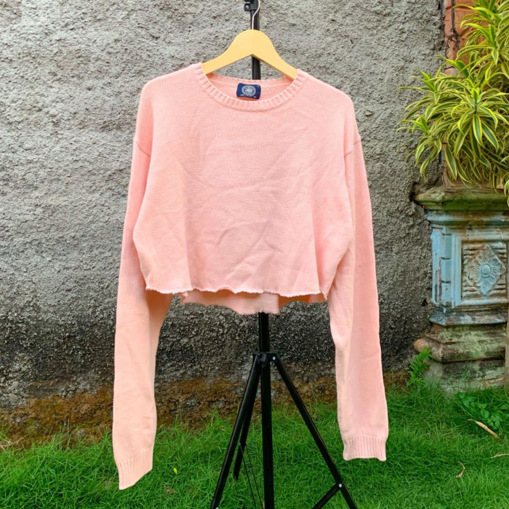 Sweater Rajut Pink Premium J.Press
