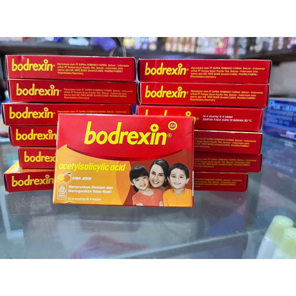 BODREXIN / OBAT DEMAM ANAK / BODREXIN RASA JERUK