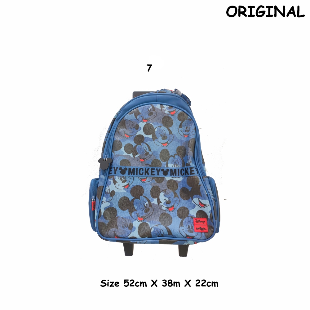 TAS SMIGGLE TROLLEY  CLASSIC ANAK, LAMPU DI RODA | SMIGGLE 100% ORIGINAL