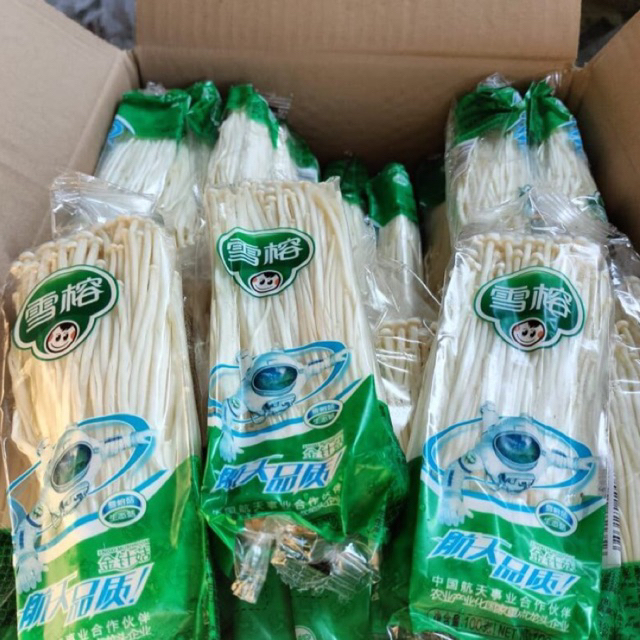 

[ BUY 5 FREE 1 ] Jamur Enoki Import - 100 gram