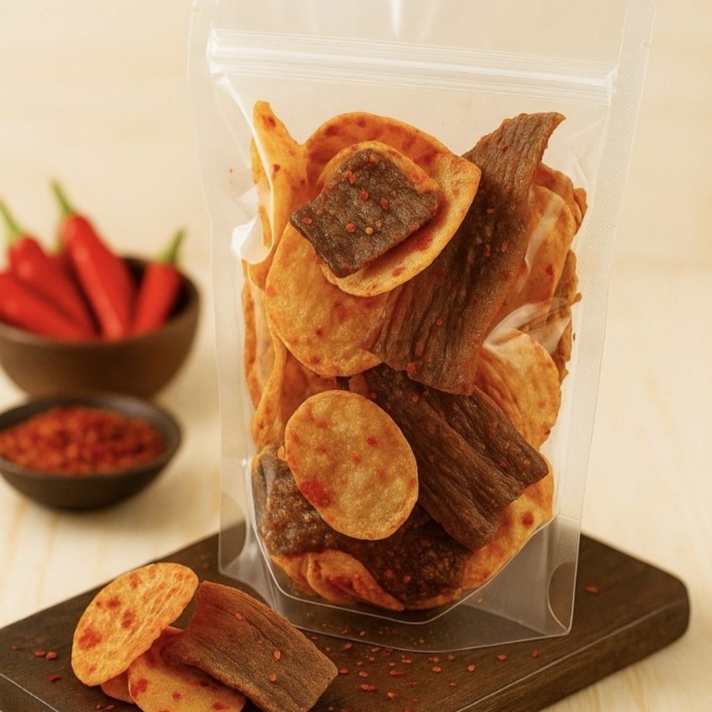 

Dendeng / Paru Kentang Cabai Asli Padang by LapakSiLapar