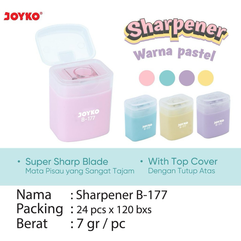 

Rautan B177 Joyko 1pak isi 24pc