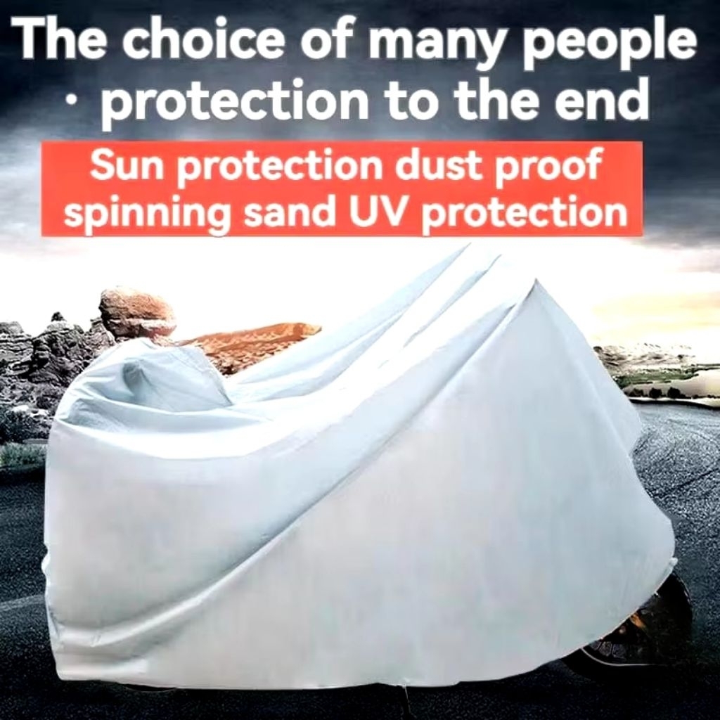Sarung Motor Penutup Cover Pelindung Motor Outdoor Universal Anti Hujan & Panas