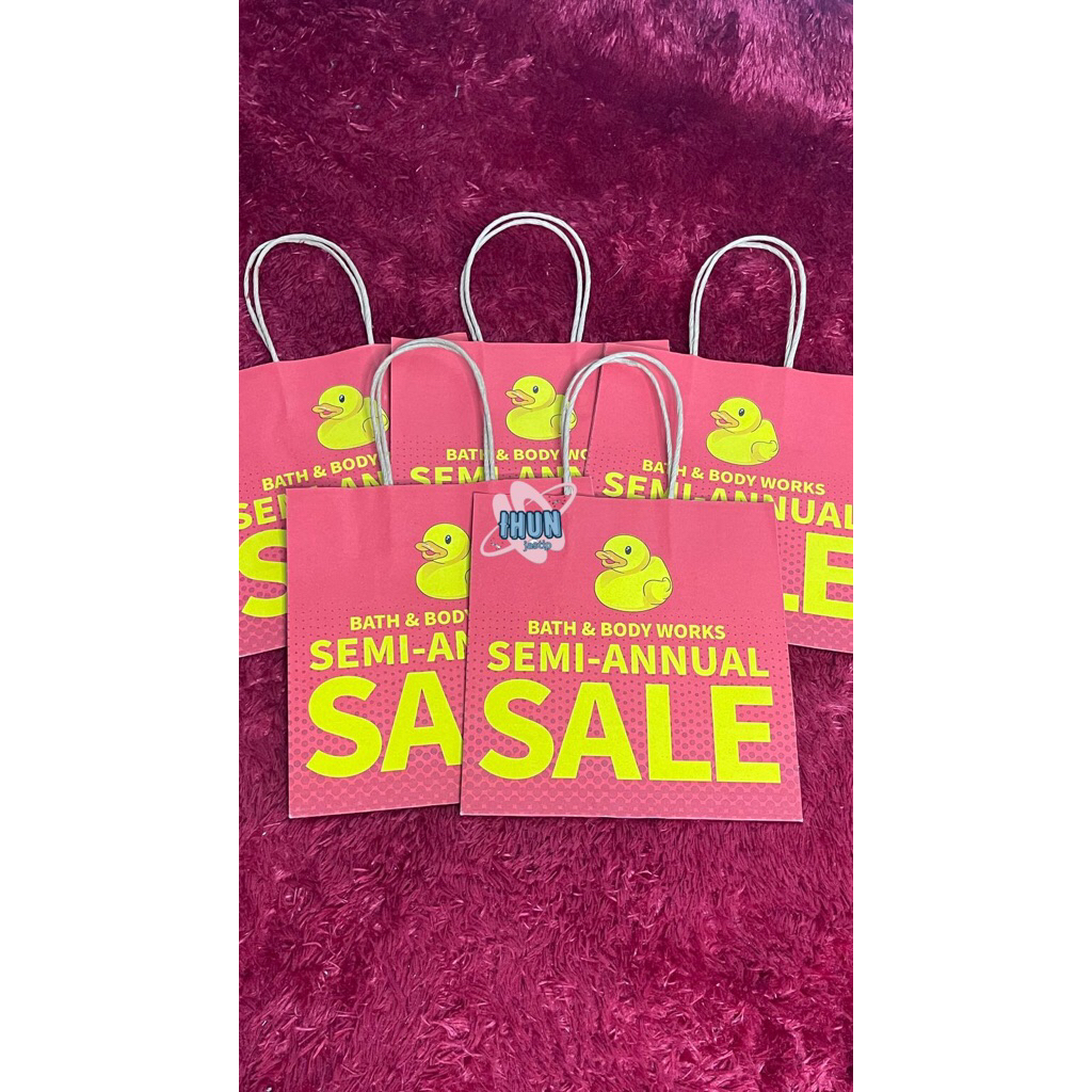 

ORI Paperbag BBW small (tanpa pembelian item) size 20 x 21