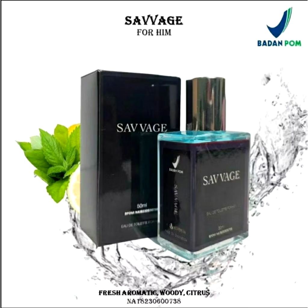 [BPOM] PARFUM SAVVAGE WOODY 30ML / PARFUM PRIA WANGI TAHAN LAMA / PARFUM SAVVAGE BEST SELLER