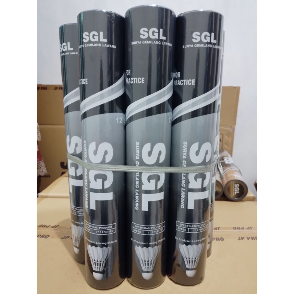 SGL HITAM BADMINTON SHUTTLECOCK