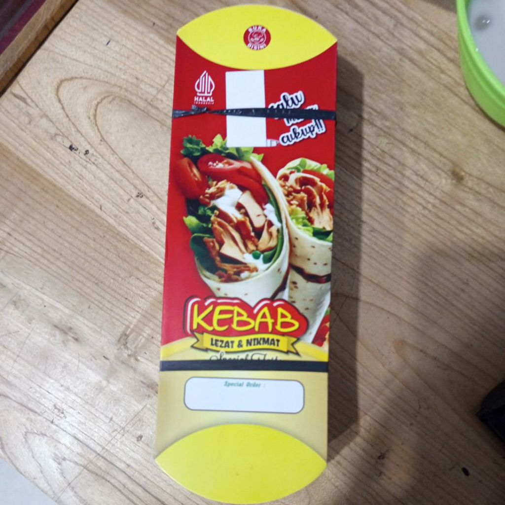 

Dus kebab/Kemasan kebab tarik isi 50 pcs #WadahKekinian