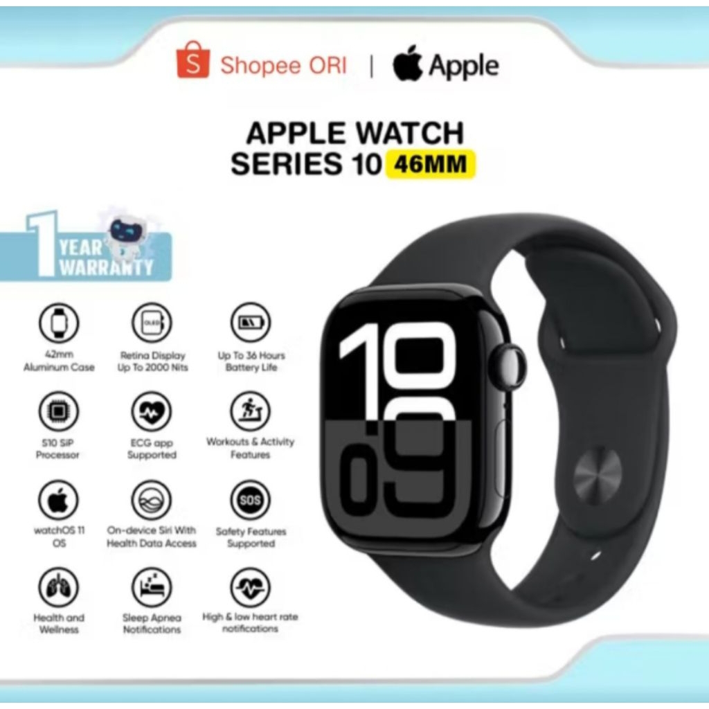 Apple Watch Gen 1 || Smartwatch Apple || Smartwatch Apple Gen 1 48MM