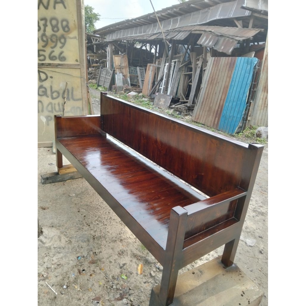 Kursi Teras/Kursi santai depan rumah bahan kayu jati belanda