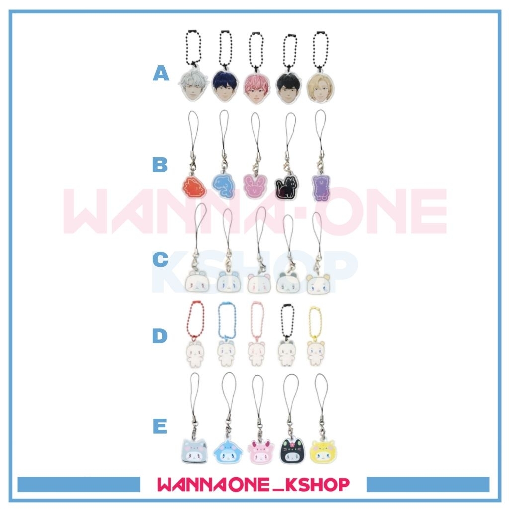 keychain plave mmmm gantungan kunci phone strap