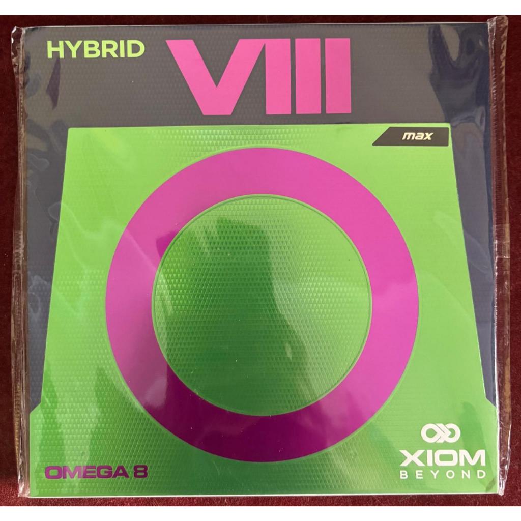 XIOM OMEGA VIII HYBRID Karet Rubber Bet Bat Pingpong Tenis Meja ORIGINAL, BARU dan SEGEL