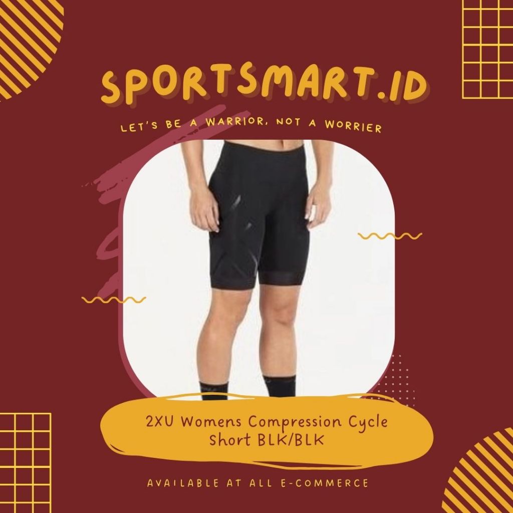 2XU Women Compression Cycle Short Original