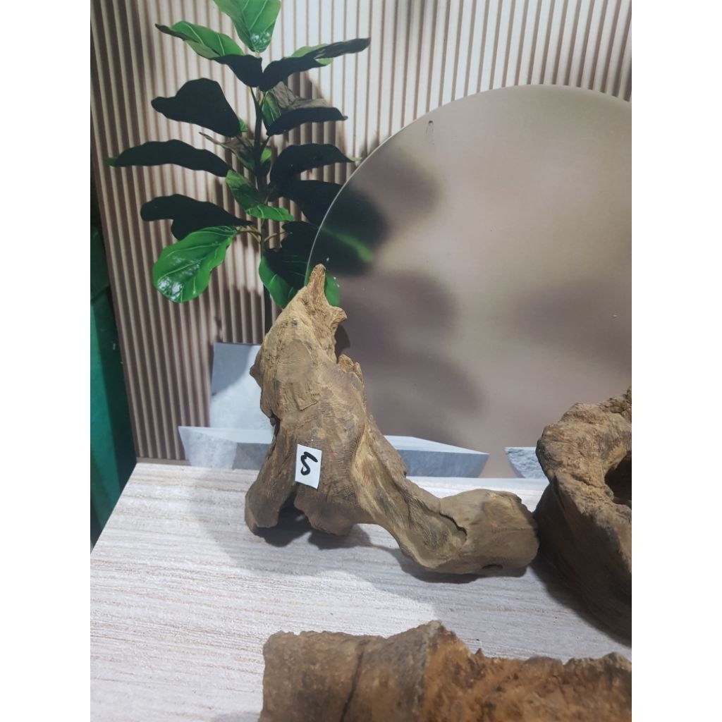 Bahan Fosilan Dekor kayu GAHARU KALIMANTAN Natural.