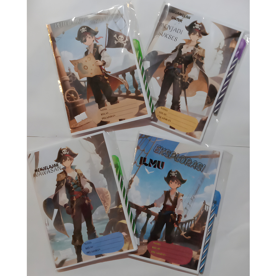 

Kostum Buku Tulis Bajak Laut