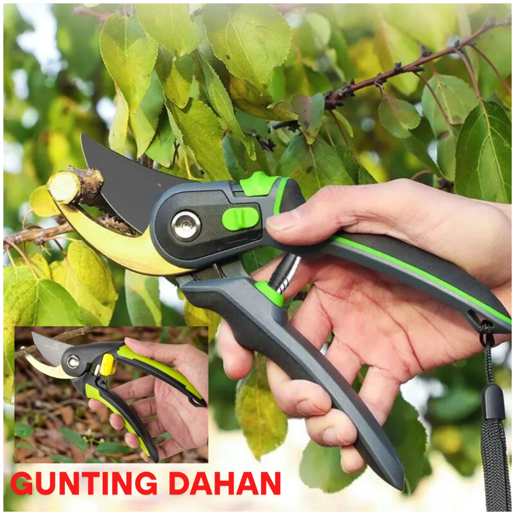 GO KNIFEZER Gunting Ranting Dahan Pohon Puring Super Tajam