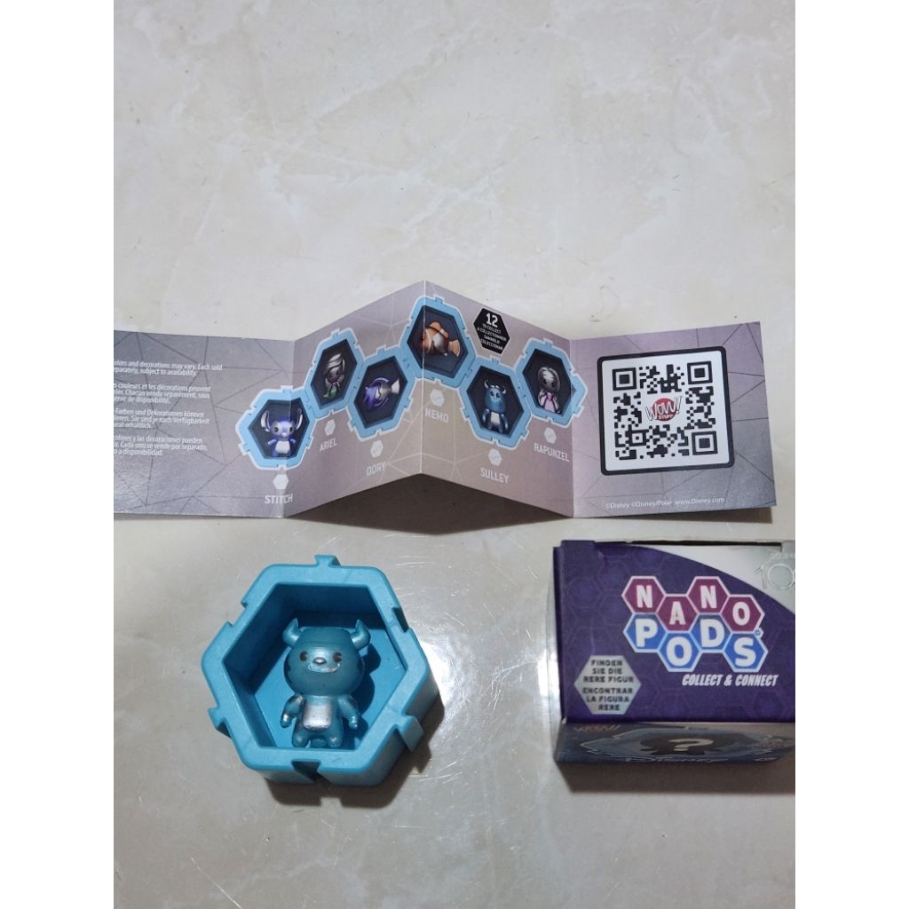 NANO PODS DISNEY 100 SULLEY Ori Wow Stuff