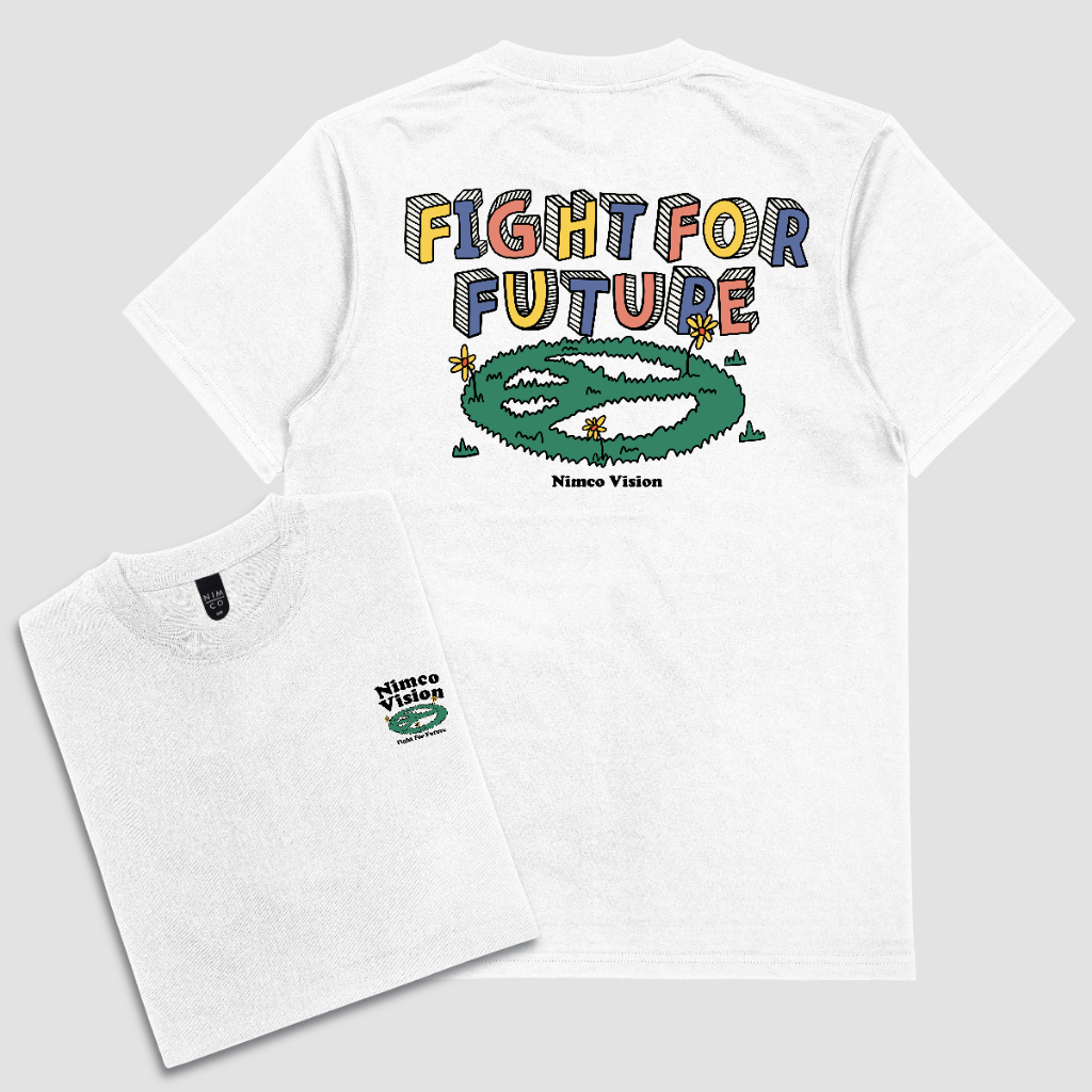 Nimco Kaos Original 6730 VSNN1 White Putih Tshirt