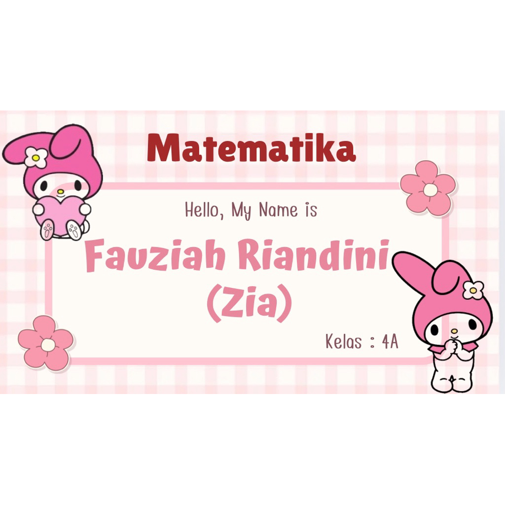 

Label Nama Buku Anak Custom 7x4cm 20pcs + Bonus Label Pensil | Stiker Buku Sekolah Lucu