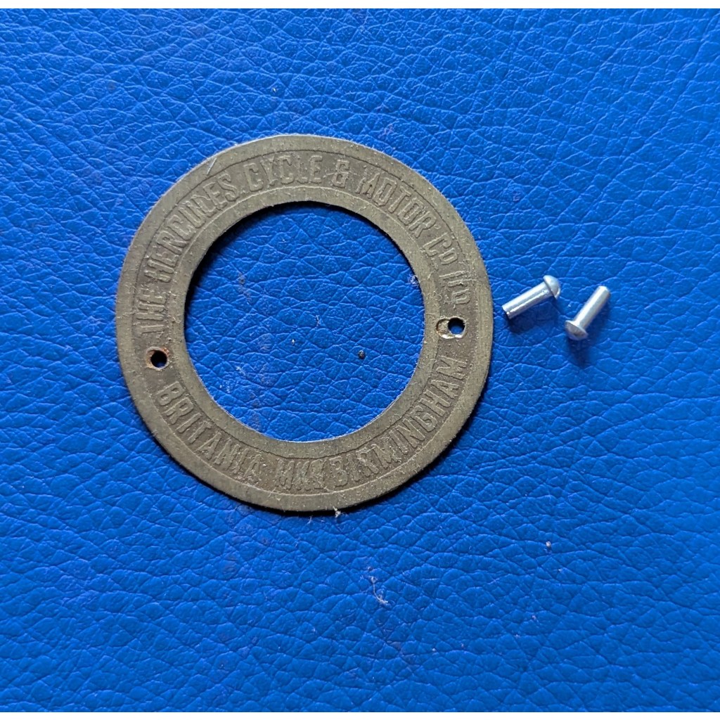 emblem plat merk sepeda onthel hercules