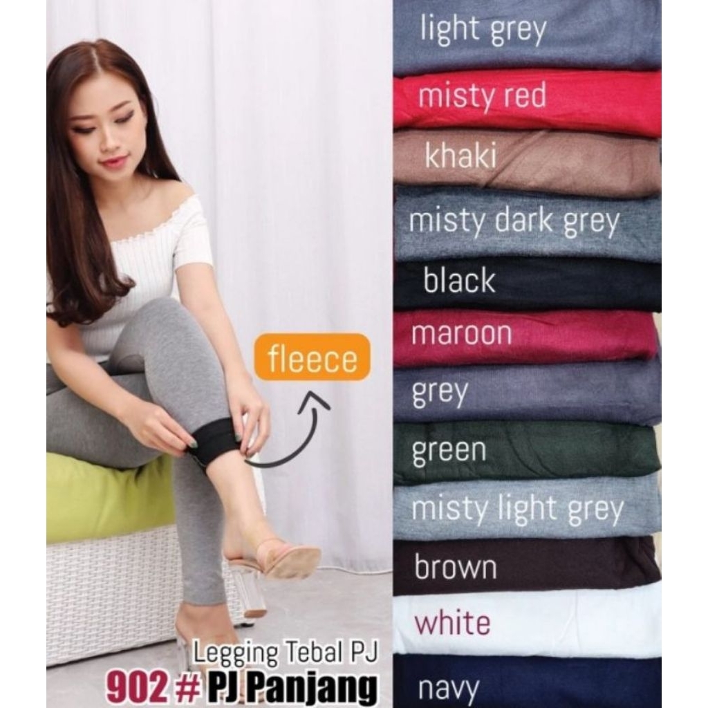 paket usaha 10pcs leging korea tebal
