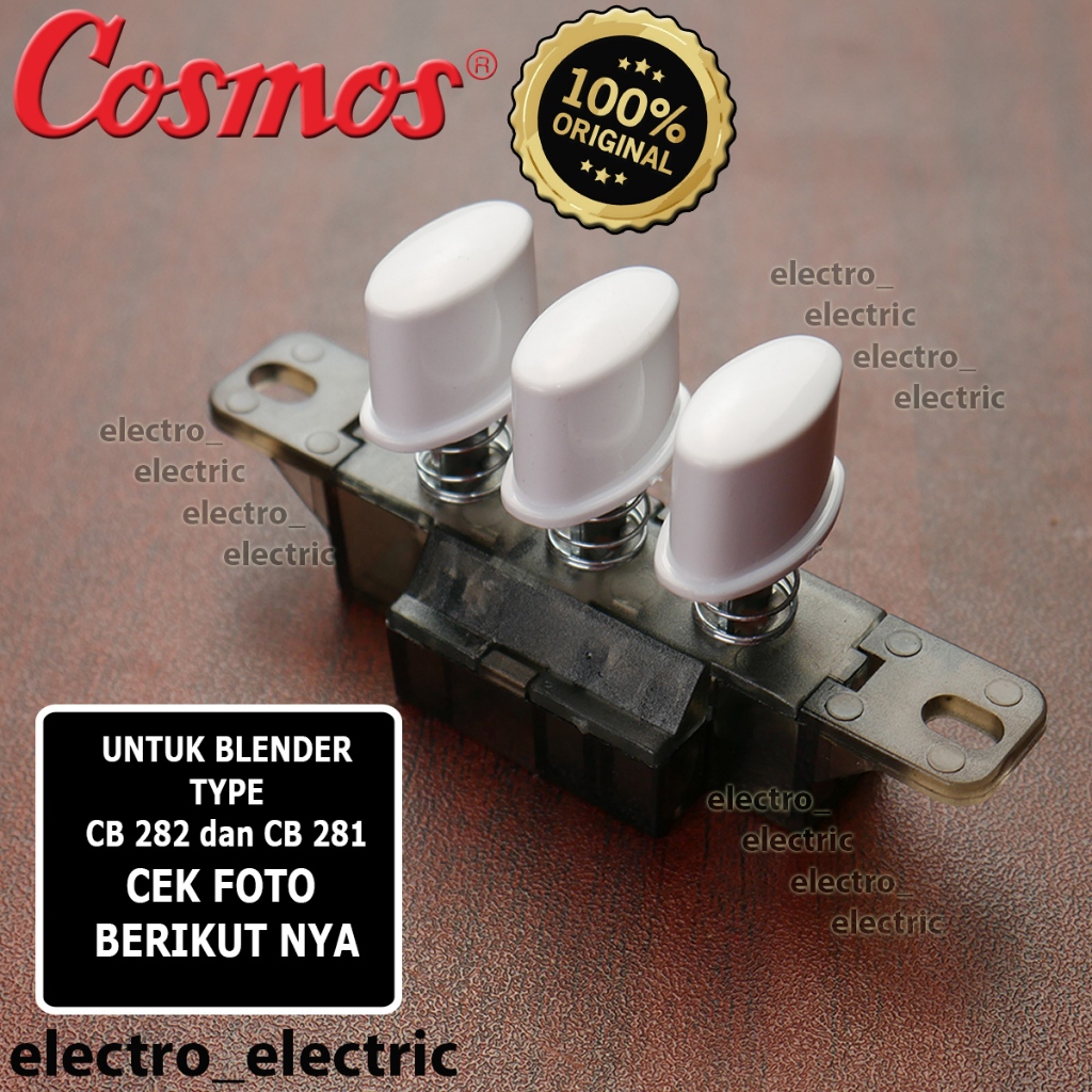 Saklar blender cosmos - Blender cosmos tipe CB 721 721 281 282  - Switch tombol blender Cosmos