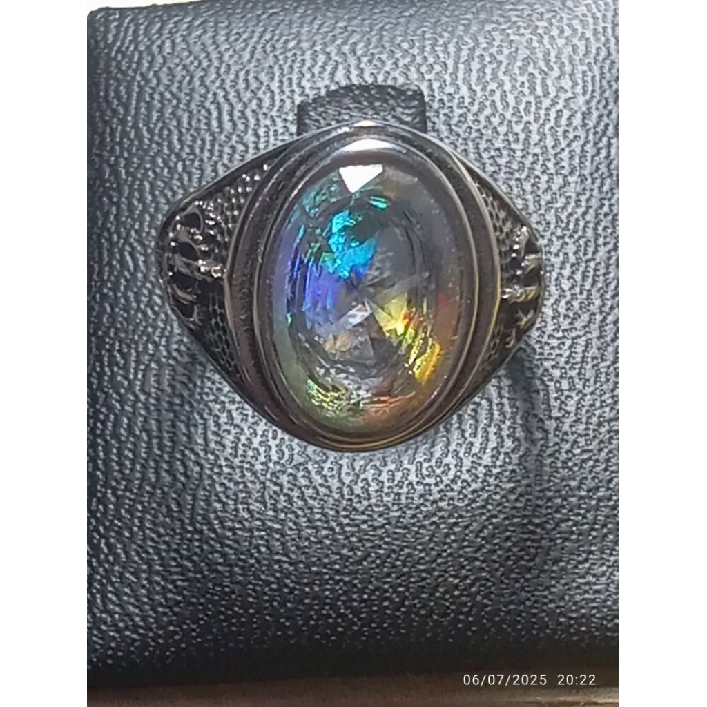 Cincin Mata Batu Natural Kalimaya India Cutting Custom Premium  (Kolektor Item) 