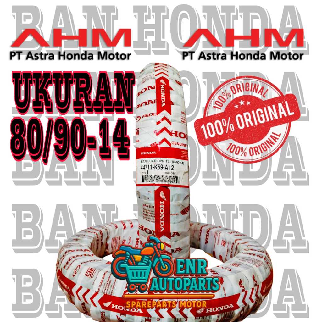 BAN DEPAN MOTOR VARIO 110 VARIO 125 VARIO 150 BEAT FI BEAT KARBU SCOOPY BAN HONDA AHM UKURAN 80/90-1