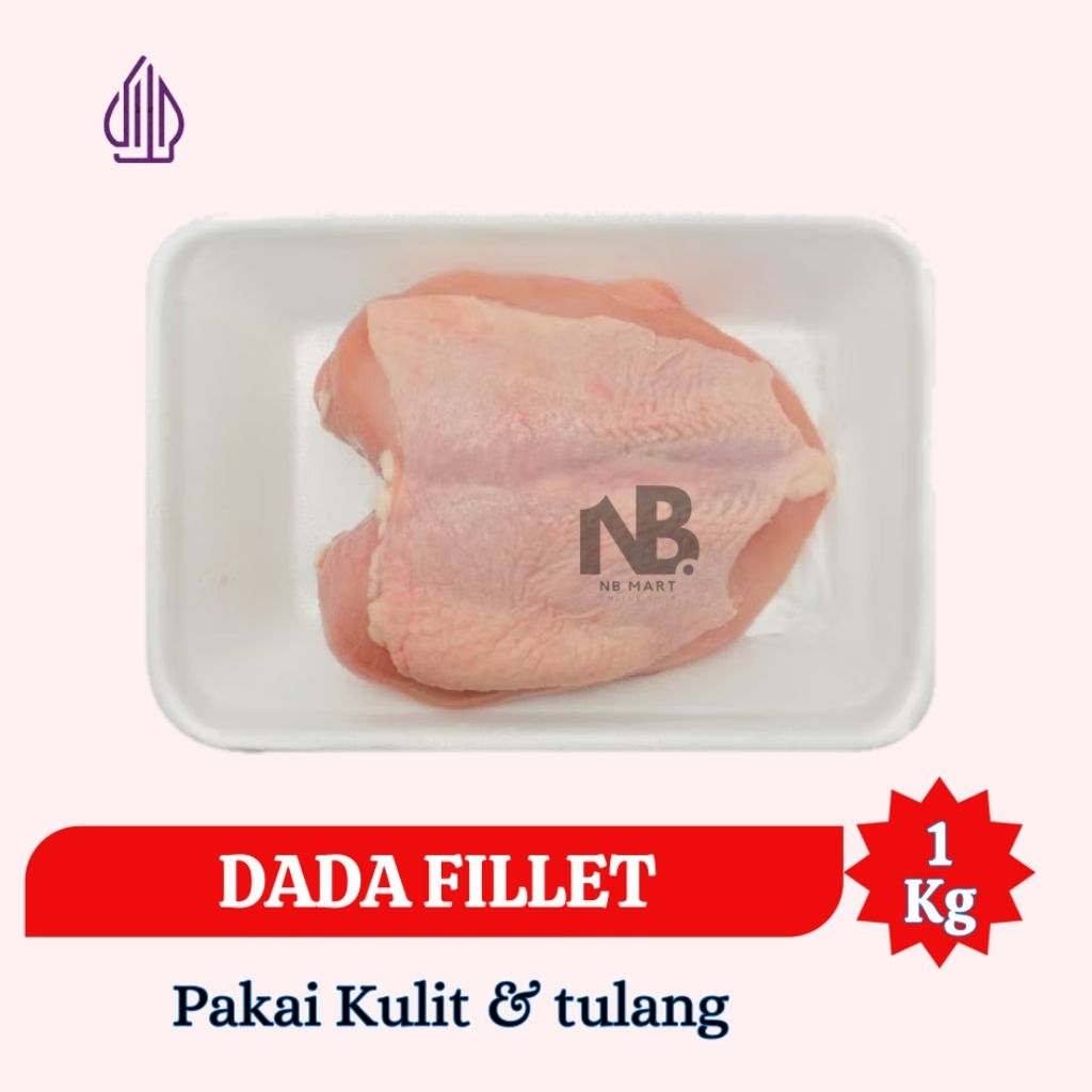 

1Kg - DADA ayam potong Fresh