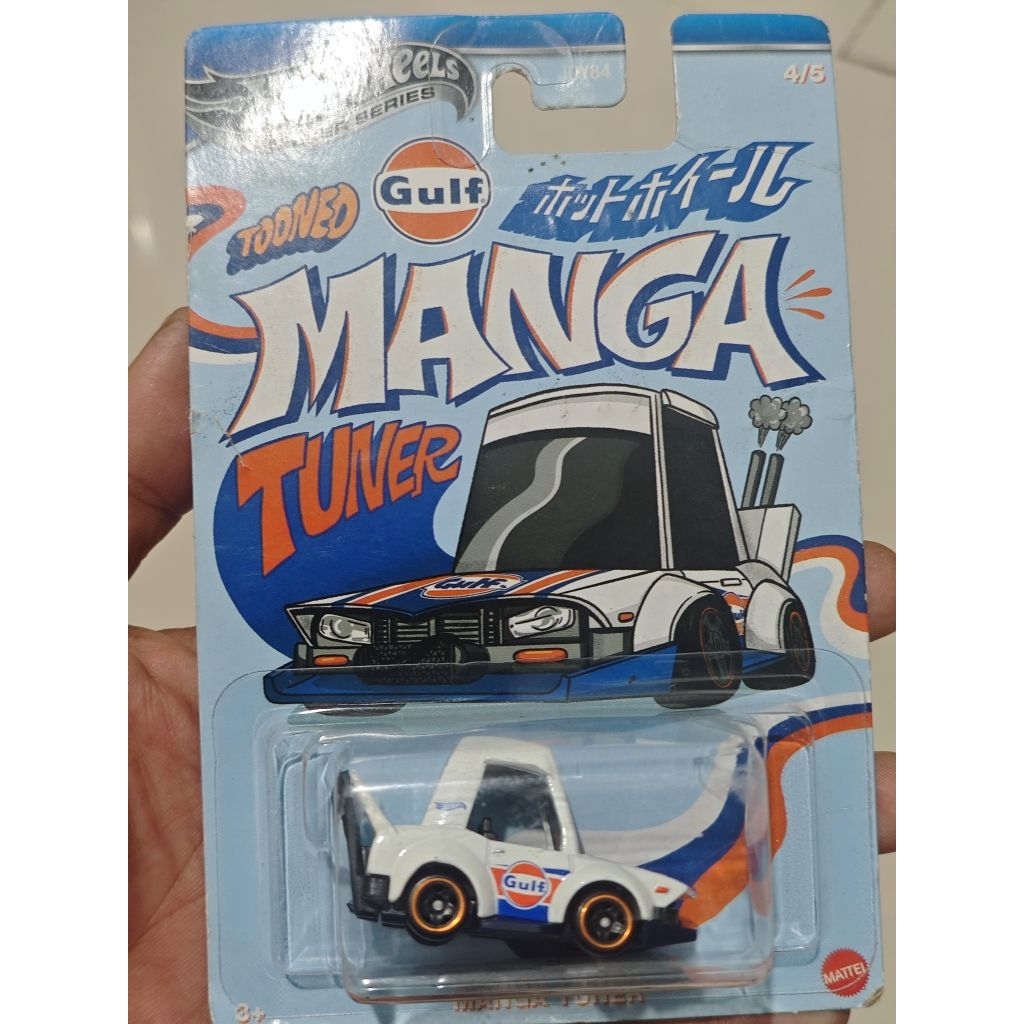 hot wheels tooned gulf manga tuner