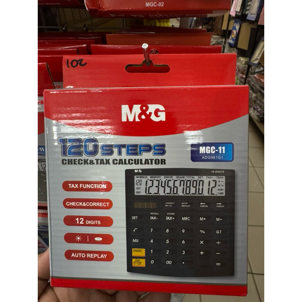 

M&G Kalkulator Meja MGC 11 12 Digits