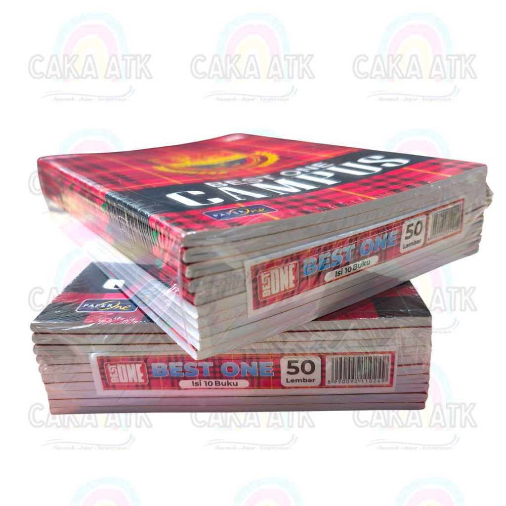

[ 1 Pak ] Buku Tulis BOXY Best One Isi 50 lembar / Buku Tulis B5 isi 10 buku / Buku BOXY Murah