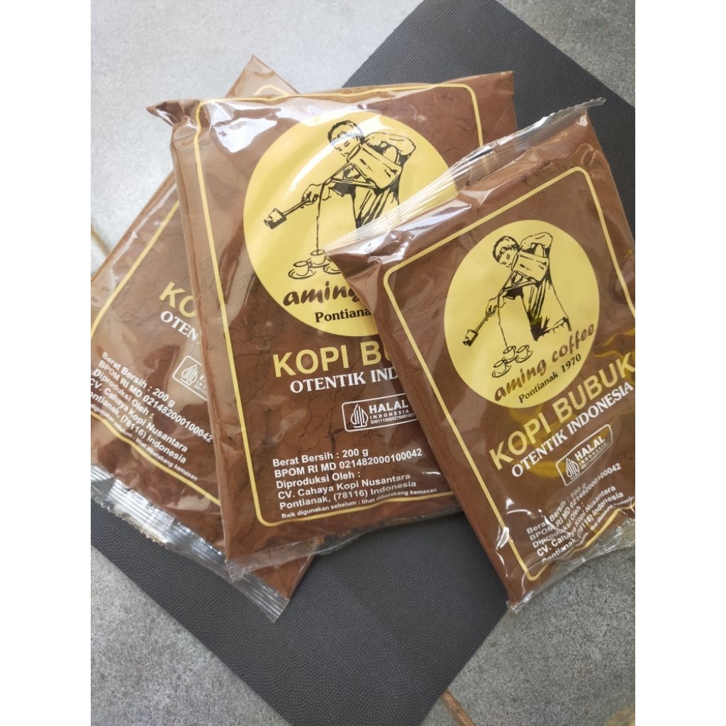 

kopi Aming Pontianak Kalimantan ole ole 100 gram