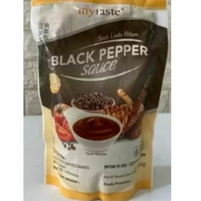 

My Taste Black Pepper Sauce/Saus Lada Hitam 500gr