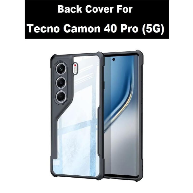 IPK Hard Case Shockproof Bening TECNO CAMON 40 PRO CAMON 20 SPARK 30C Soft Case Ipaky Bening Anti Ku
