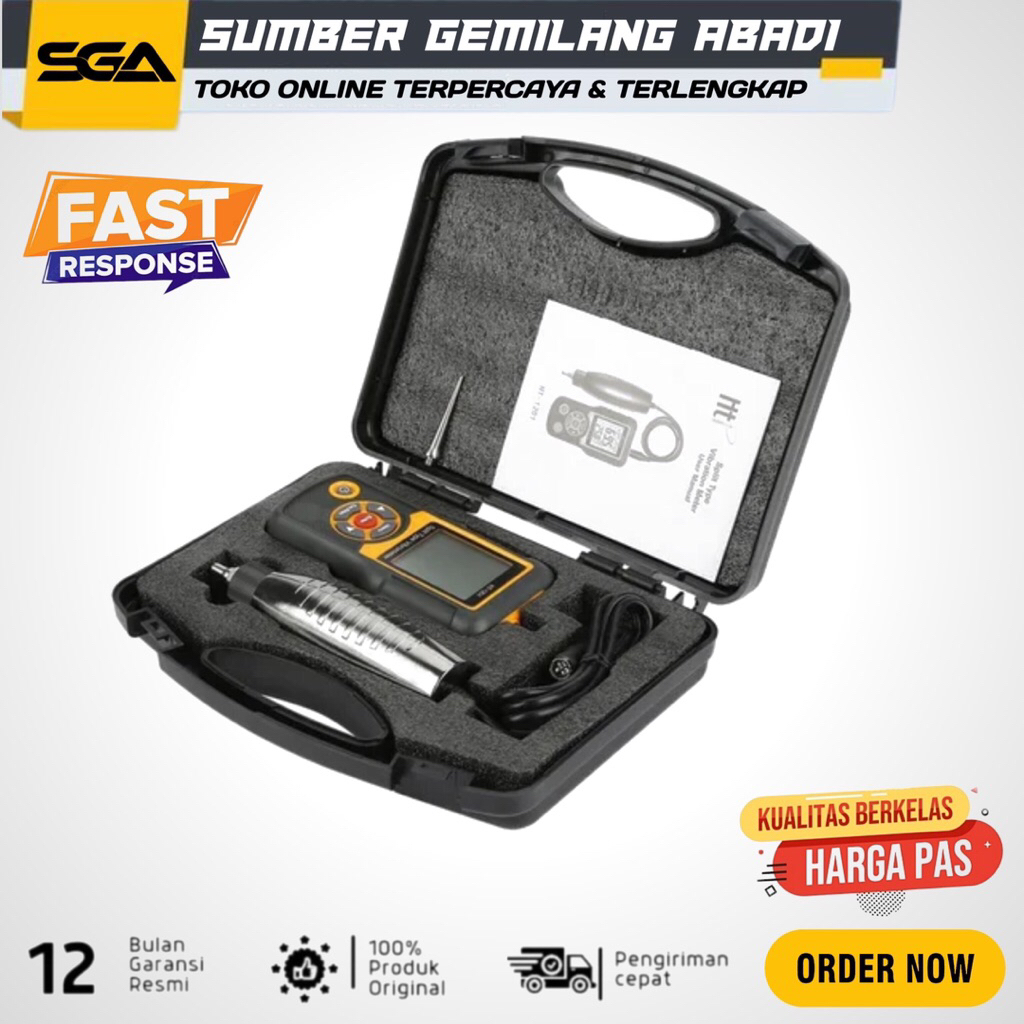 HT-1201 Digital Vibration Tester Precision Split Type Vibration Meter