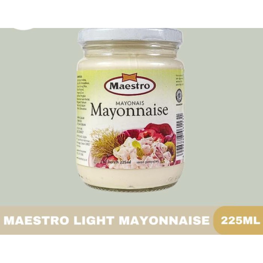 

Maestro Light Mayonaiese 225 GR
