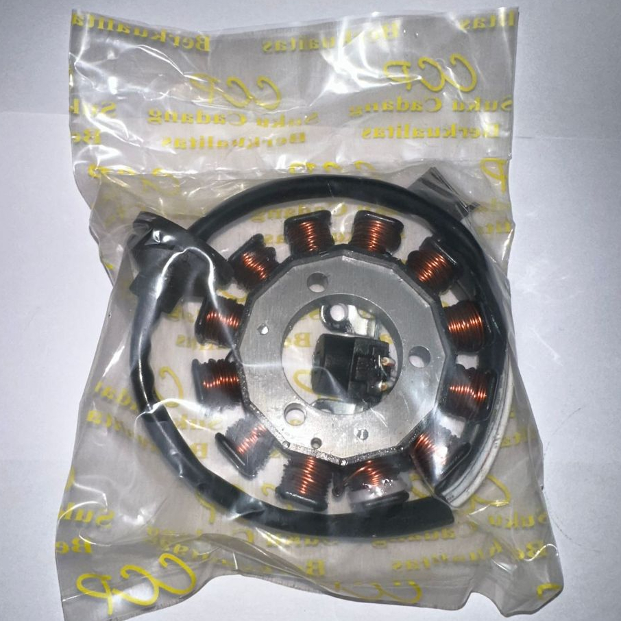 SPOOL LAMPU MIO J-KOMPLIT-KIT SPUL LAMPU- SPULL KOMPLIT KIT -MOTOR YAMAHA ASSY MIO J (CCP)
