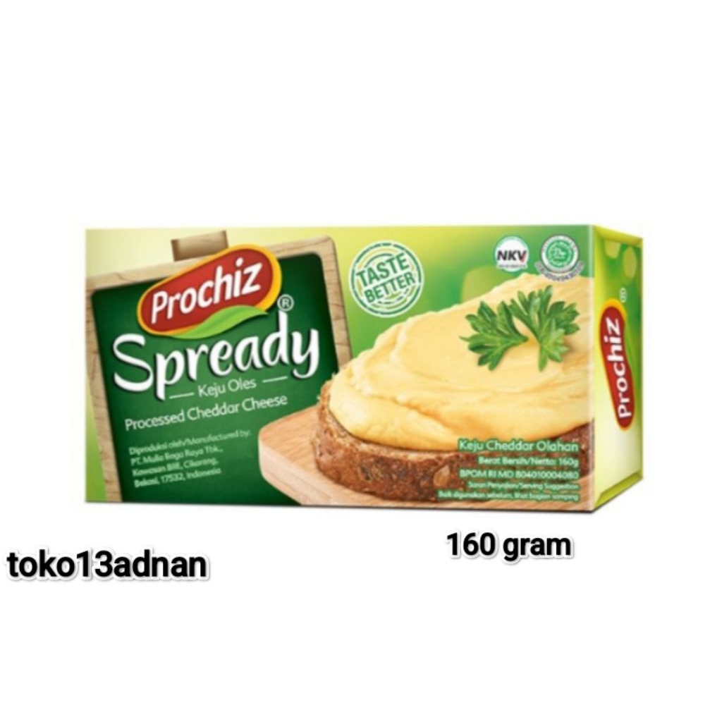 

Prochiz Spready 160 gram 1 Pcs