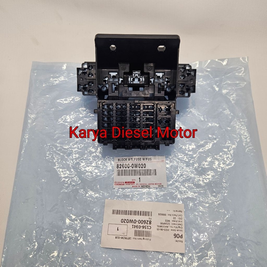 Fuse Box Skring Sekring 12volt Toyota Dyna 110 130 Hino Dutro 110 130 Original 82600-0W020