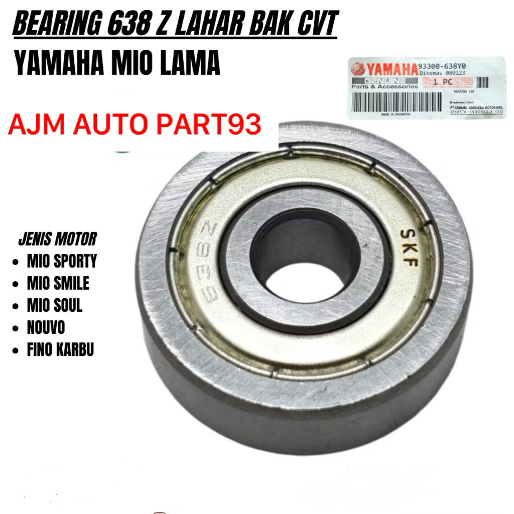 bering bak cvt yamaha mio sporty mio smale mio j mio m3 xeon fino mio soul gt laher cvt mio 638